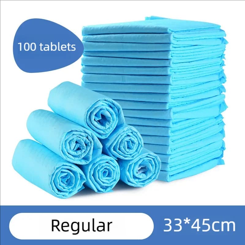 Jednorazowe, chłonne maty higieniczne dla psów (100 / 50 / 20 / 10 szt.) – podkłady treningowe dla szczeniąt, szybkoschnąca powierzchnia, czysta i sucha mata ochronna 🐶🧻