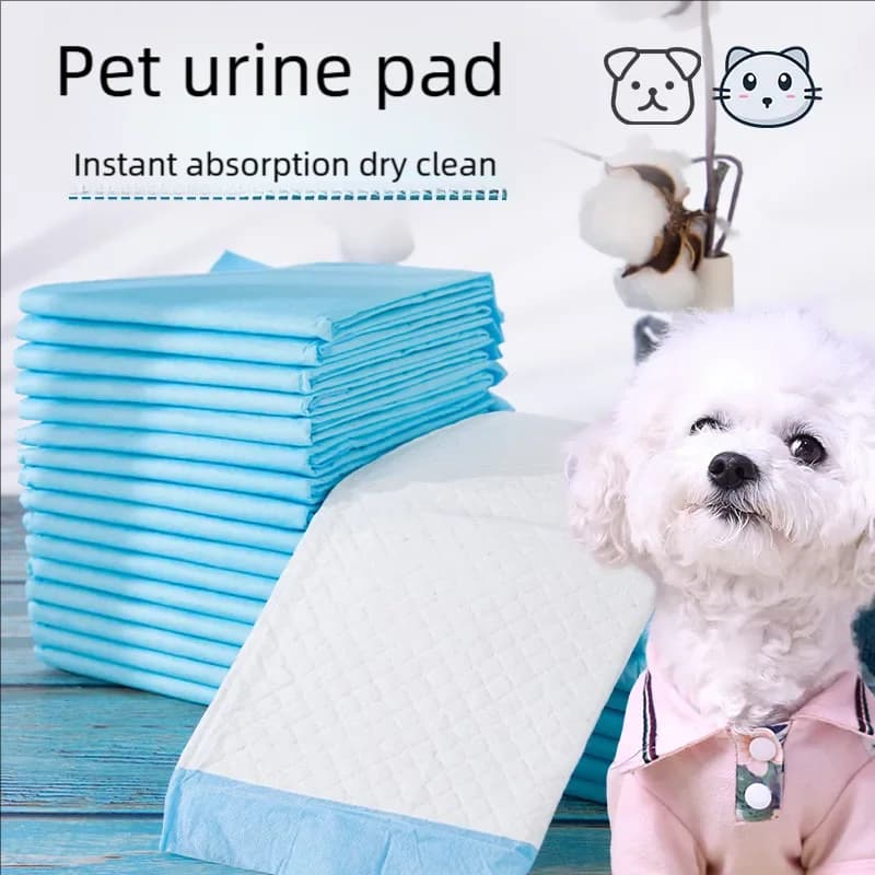 Jednorazowe, chłonne maty higieniczne dla psów (100 / 50 / 20 / 10 szt.) – podkłady treningowe dla szczeniąt, szybkoschnąca powierzchnia, czysta i sucha mata ochronna 🐶🧻