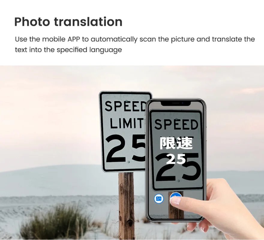 Bezprzewodowe słuchawki z tłumaczem głosowym – Bluetooth, obsługa 144 języków, etui ładujące, tłumaczenie w czasie rzeczywistym i symultaniczne 🌍🎧
